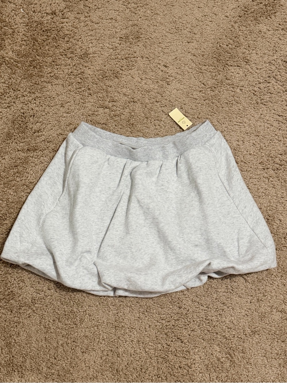 aerie Light Gray Circle Skirt